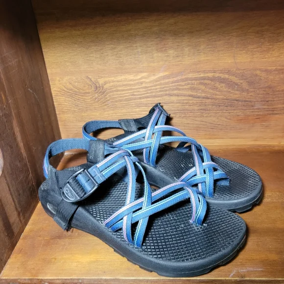 Chaco ZX2 Checker Strappy Sandal 9W - Picture 2 of 6